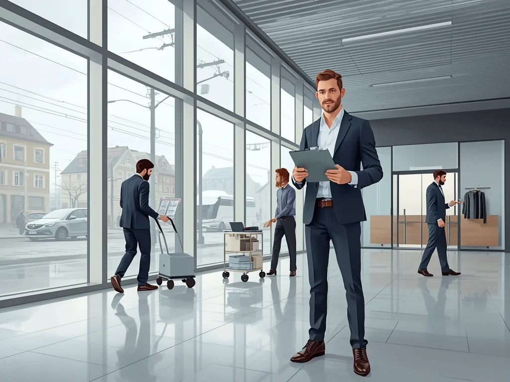 Kierownik przedsiębiorstwa świadczącego usługi osobiste i porządkowe