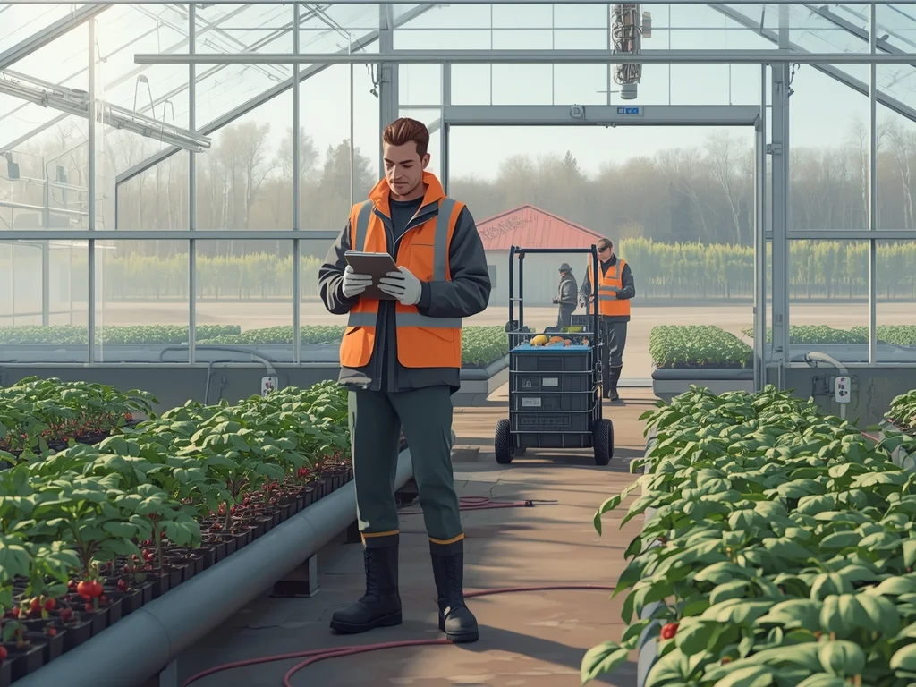 Kierownik produkcji w przedsiębiorstwie ogrodniczym