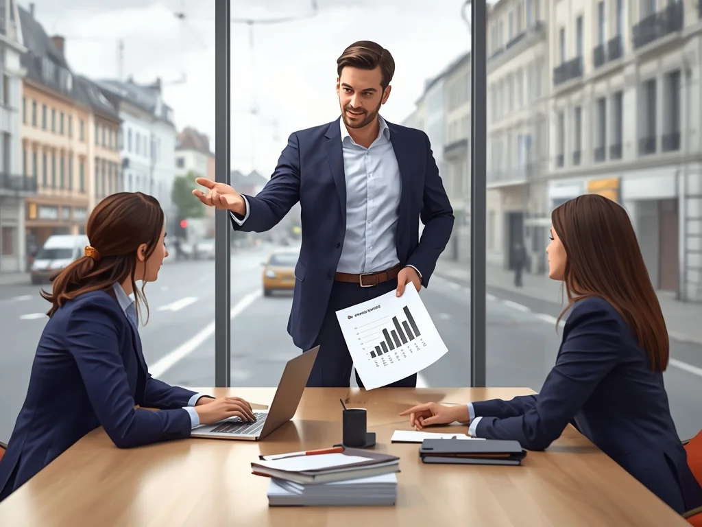 Obrazek poglądowy: Kierownik agencji doradztwa finansowego