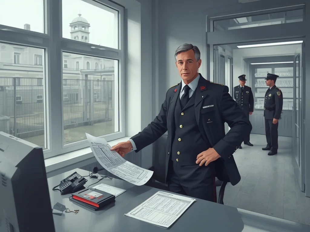 Obrazek poglądowy: Dyrektor aresztu śledczego / zakładu karnego