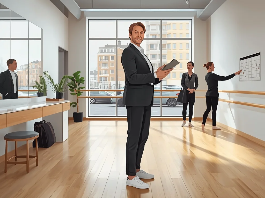 Obrazek poglądowy: Kierownik szkoły tańca