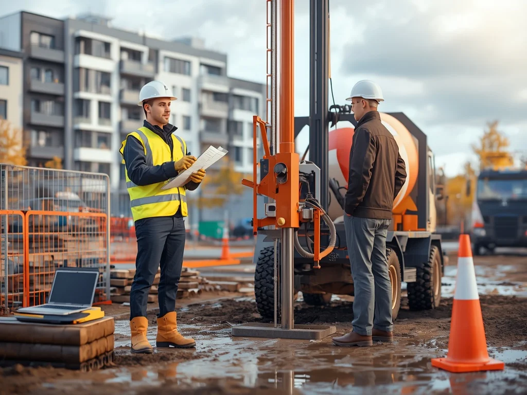 Obrazek poglądowy: Inżynier geotechnik