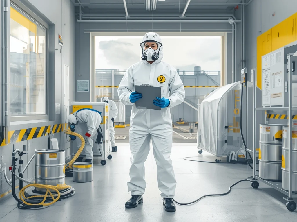 Obrazek poglądowy: Inżynier dekontaminacji – skażenia promieniotwórcze