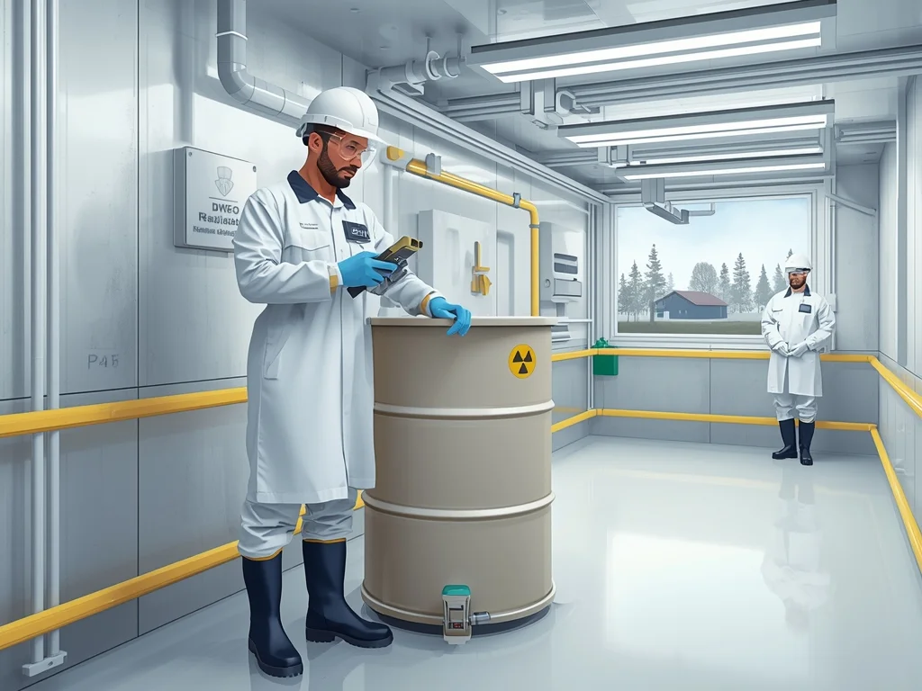 Inżynier postępowania z odpadami promieniotwórczymi