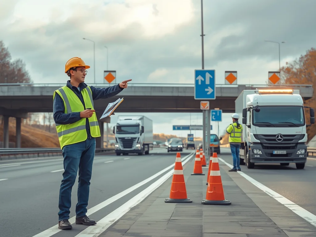 Obrazek poglądowy: Inżynier transportu drogowego