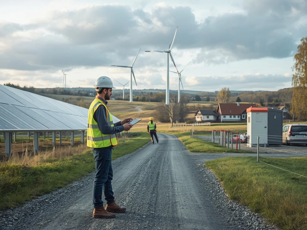 Obrazek poglądowy: Inżynier urządzeń i systemów energetyki odnawialnej