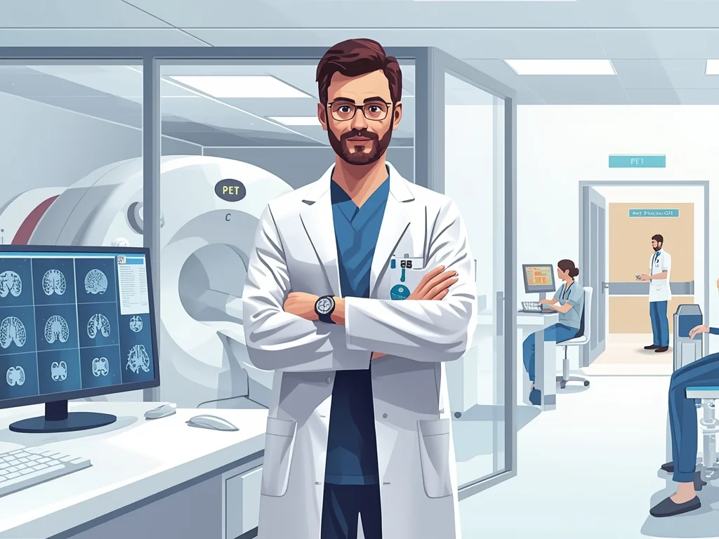 Obrazek poglądowy: Lekarz – specjalista medycyny nuklearnej