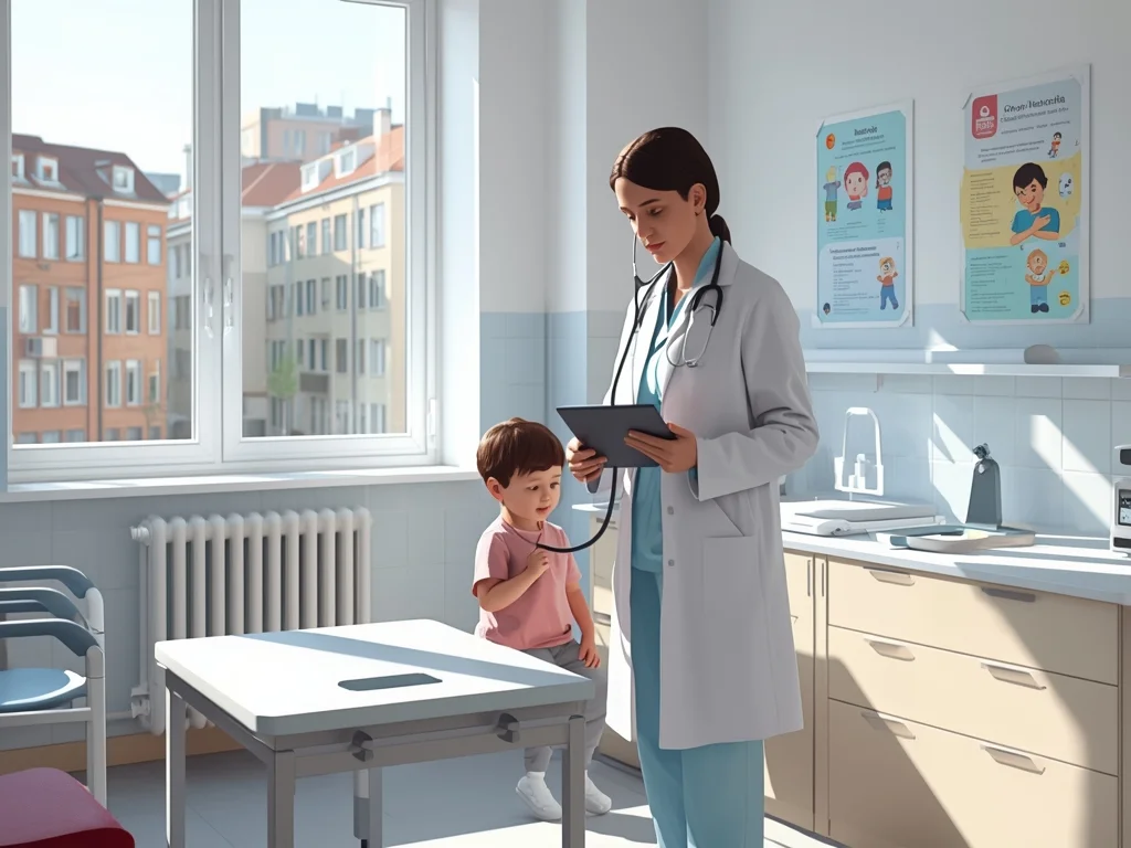 Obrazek poglądowy: Lekarz – specjalista pediatrii