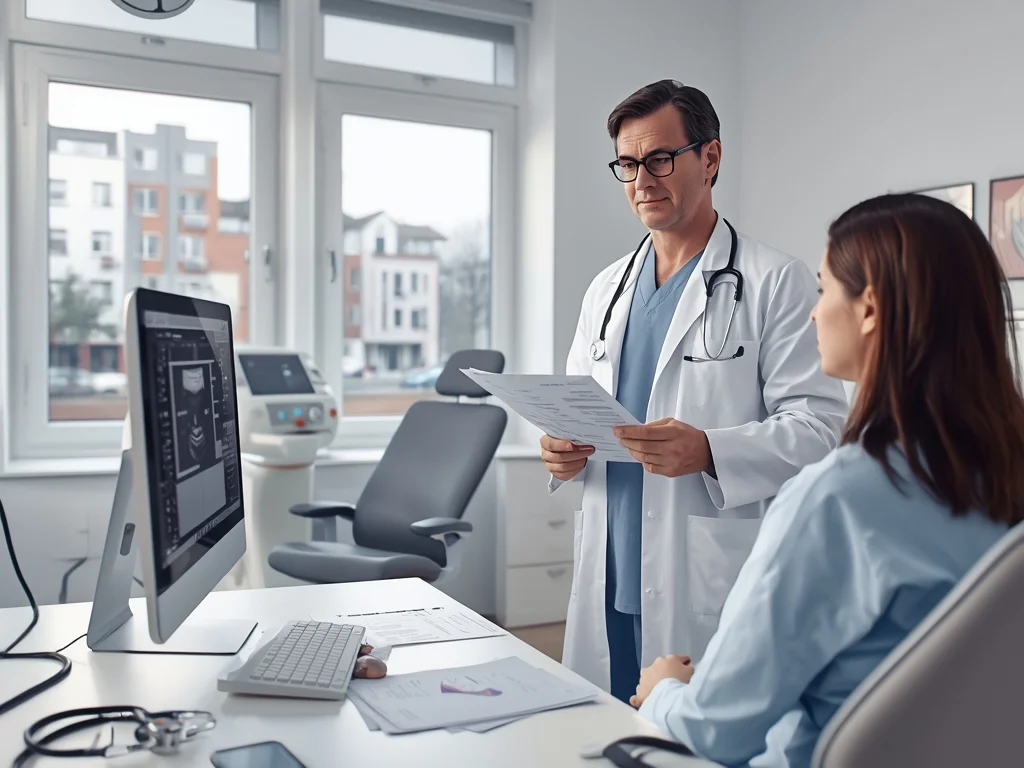 Obrazek poglądowy: Lekarz – specjalista endokrynologii ginekologicznej i rozrodczości