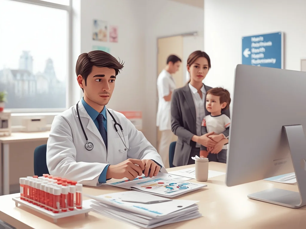 Obrazek poglądowy: Lekarz – specjalista pediatrii metabolicznej