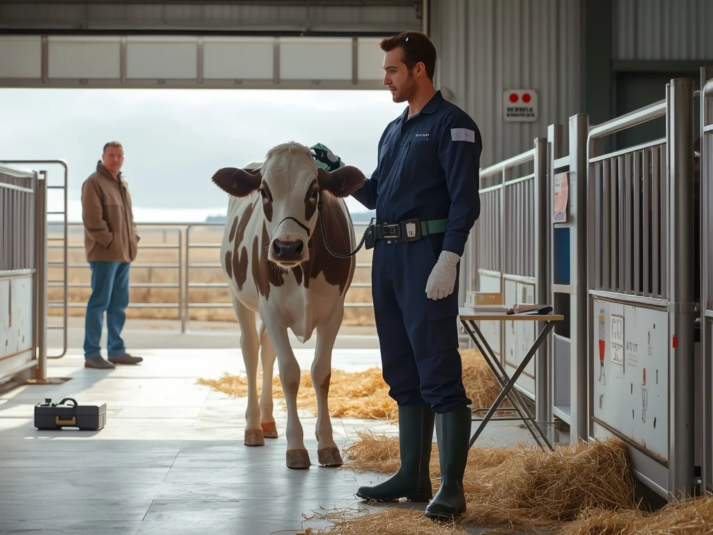 Obrazek poglądowy: Lekarz weterynarii – specjalista chorób przeżuwaczy