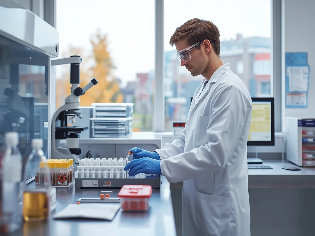 Obrazek poglądowy: Lekarz weterynarii – specjalista weterynaryjnej diagnostyki laboratoryjnej