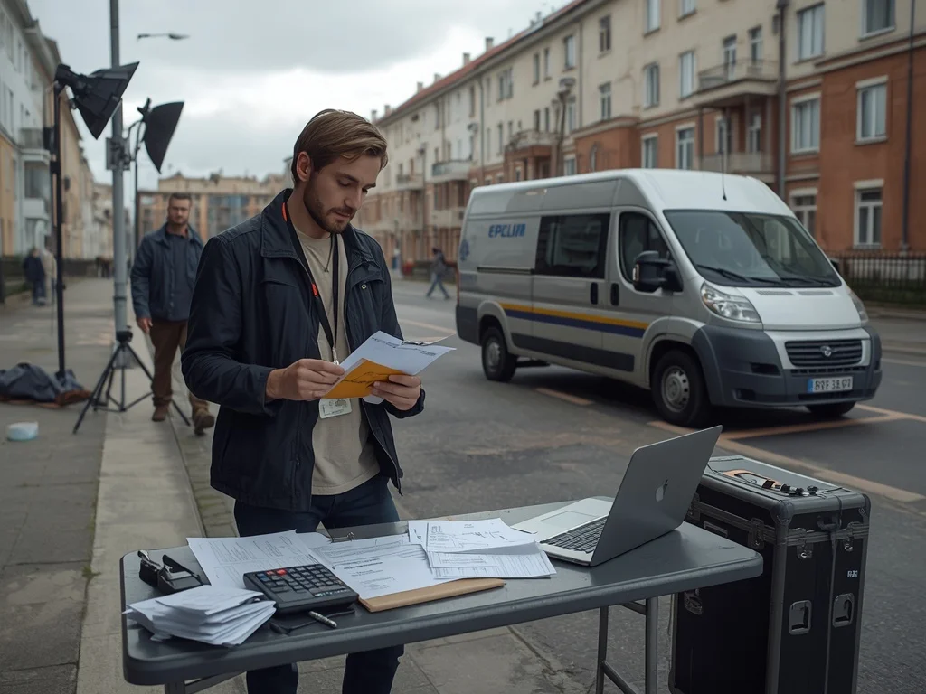 Obrazek poglądowy: Administrator produkcji filmowej
