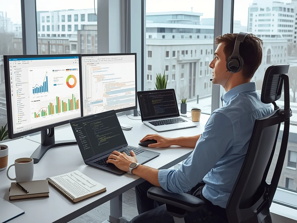 Obrazek poglądowy: Analityk baz danych (data scientist)