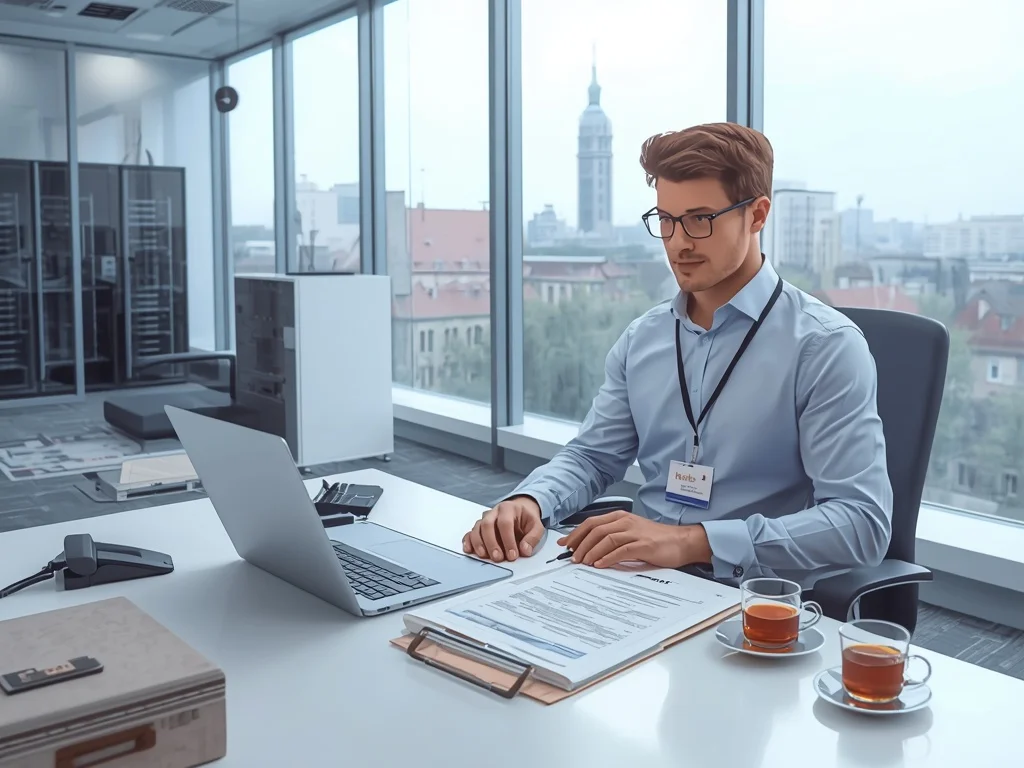 Obrazek poglądowy: Specjalista do spraw systemów zarządzania bezpieczeństwem informacji