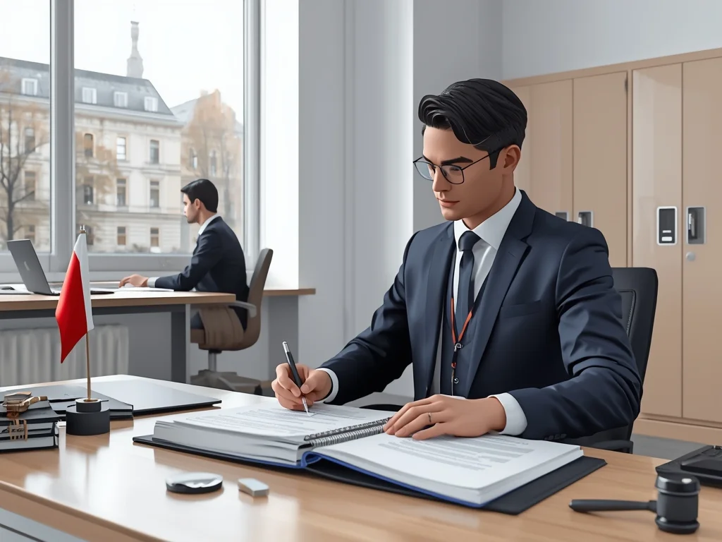 Obrazek poglądowy: Referendarz w Urzędzie Prokuratorii Generalnej Rzeczypospolitej Polskiej