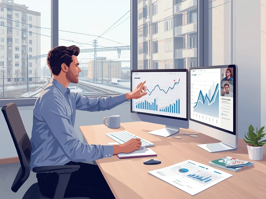 Obrazek poglądowy: Analityk ruchu na stronach internetowych