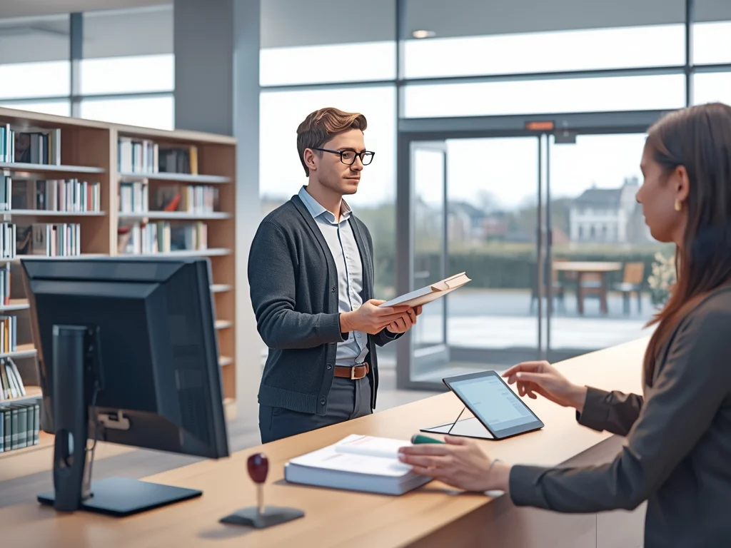 Obrazek poglądowy: Bibliotekoznawca