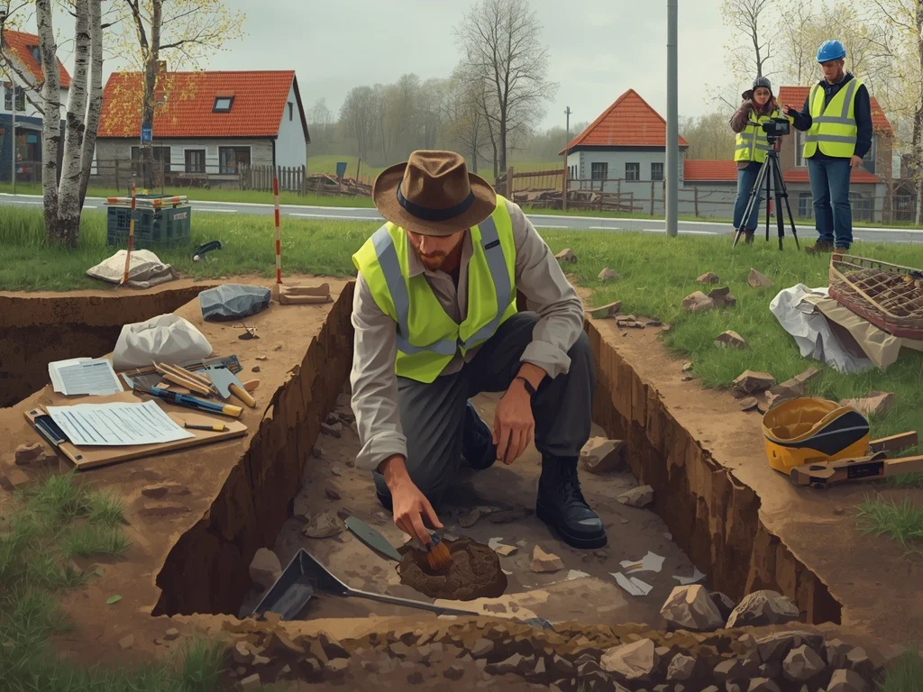 Obrazek poglądowy: Archeolog