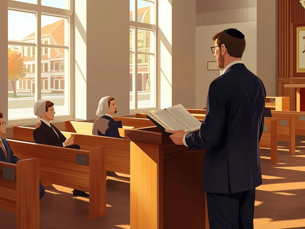 Obrazek poglądowy: Duchowny religii mojżeszowej