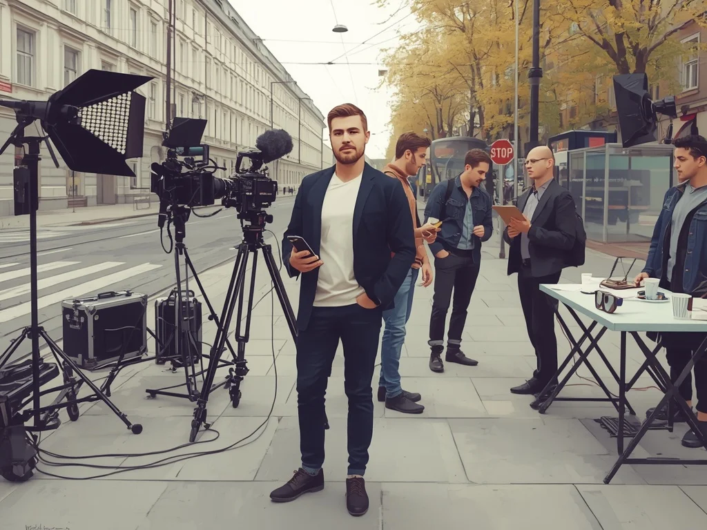 Obrazek poglądowy: Producent filmowy