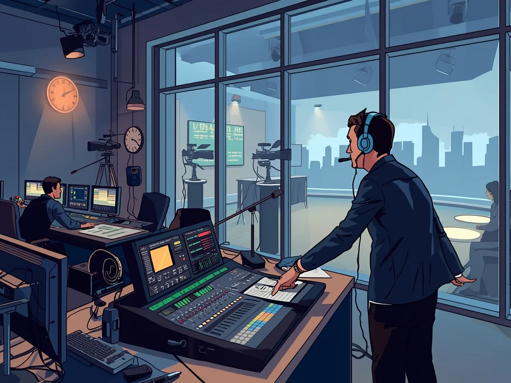 Obrazek poglądowy: Realizator programu telewizyjnego / radiowego