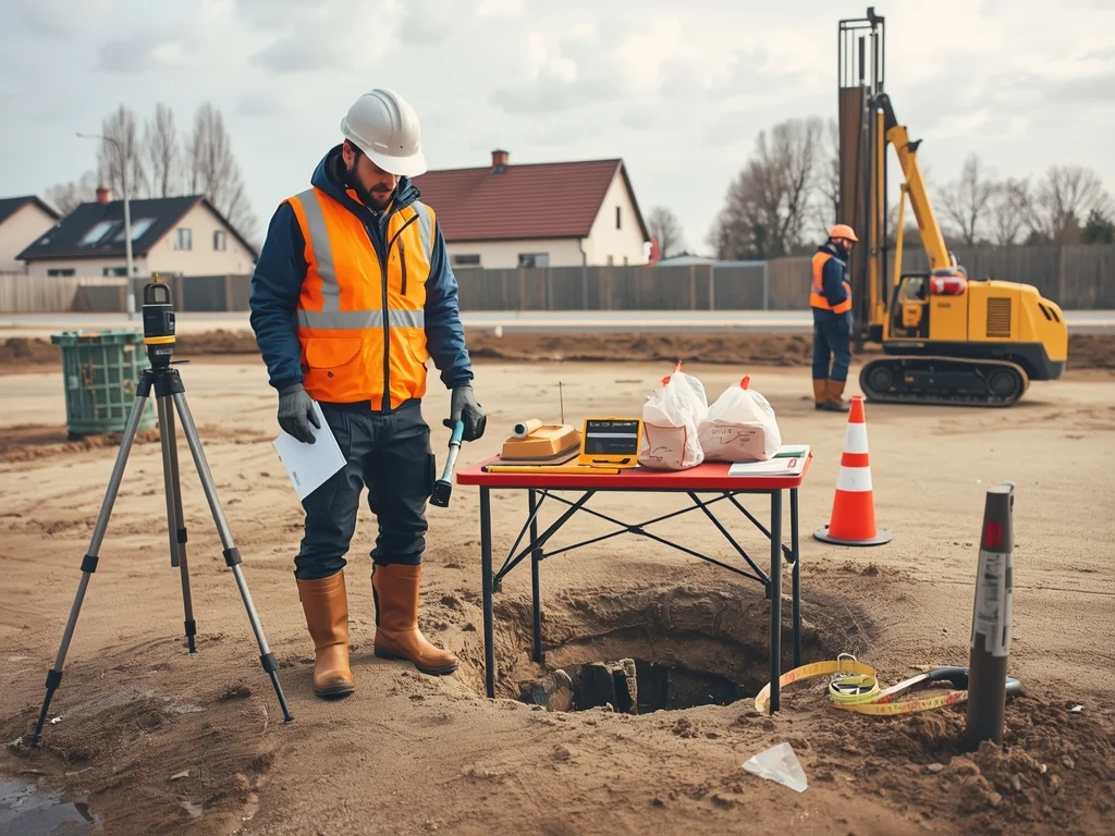 Obrazek poglądowy: Technik geolog