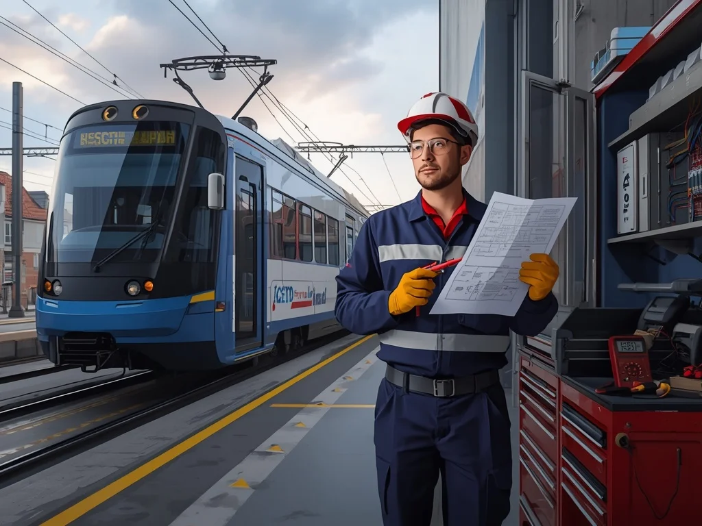 Obrazek poglądowy: Technik elektroenergetyk transportu szynowego
