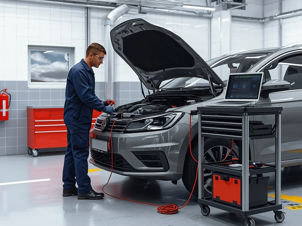 Obrazek poglądowy: Technik elektryk samochodowy