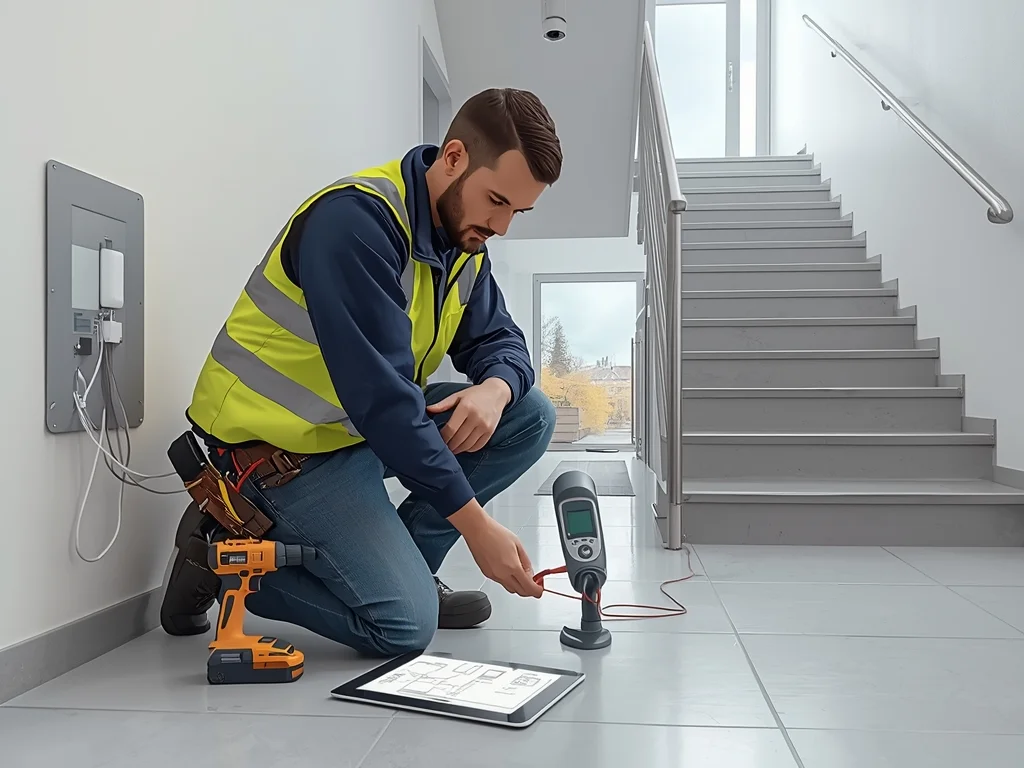 Obrazek poglądowy: Instalator systemów alarmowych przeciwkradzieżowych