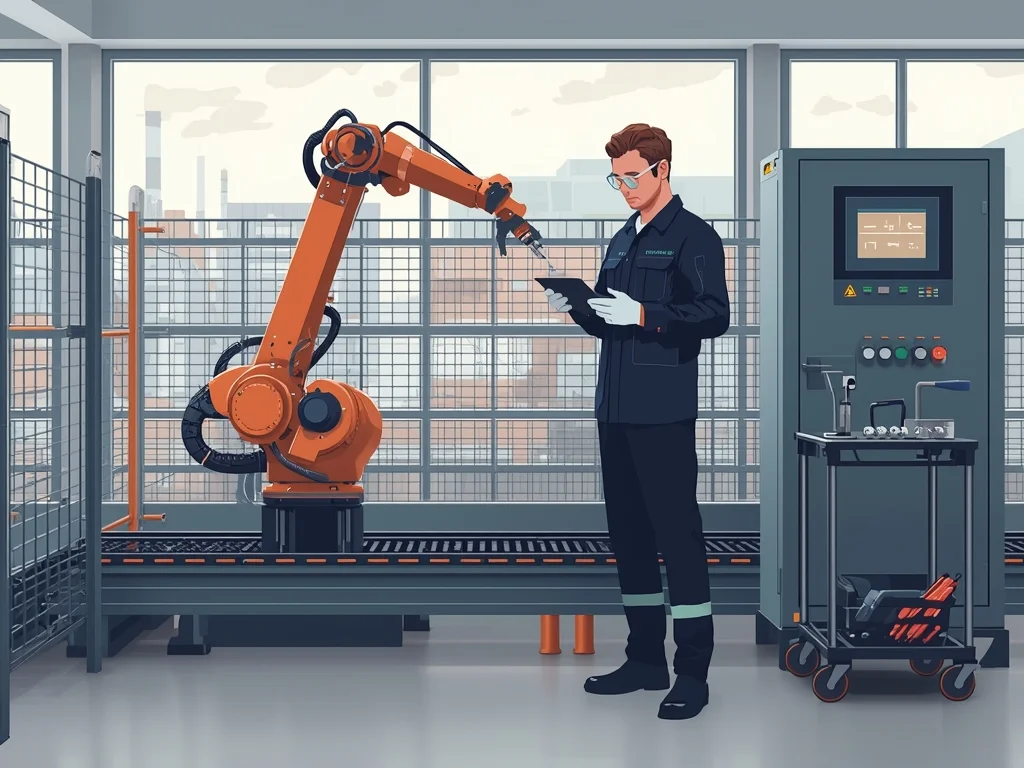 Obrazek poglądowy: Technik robotyk