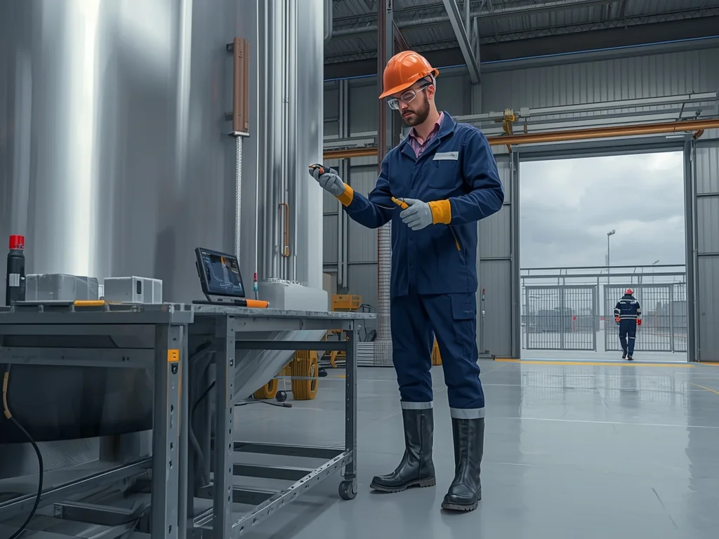 Kontroler jakości połączeń spawalniczych