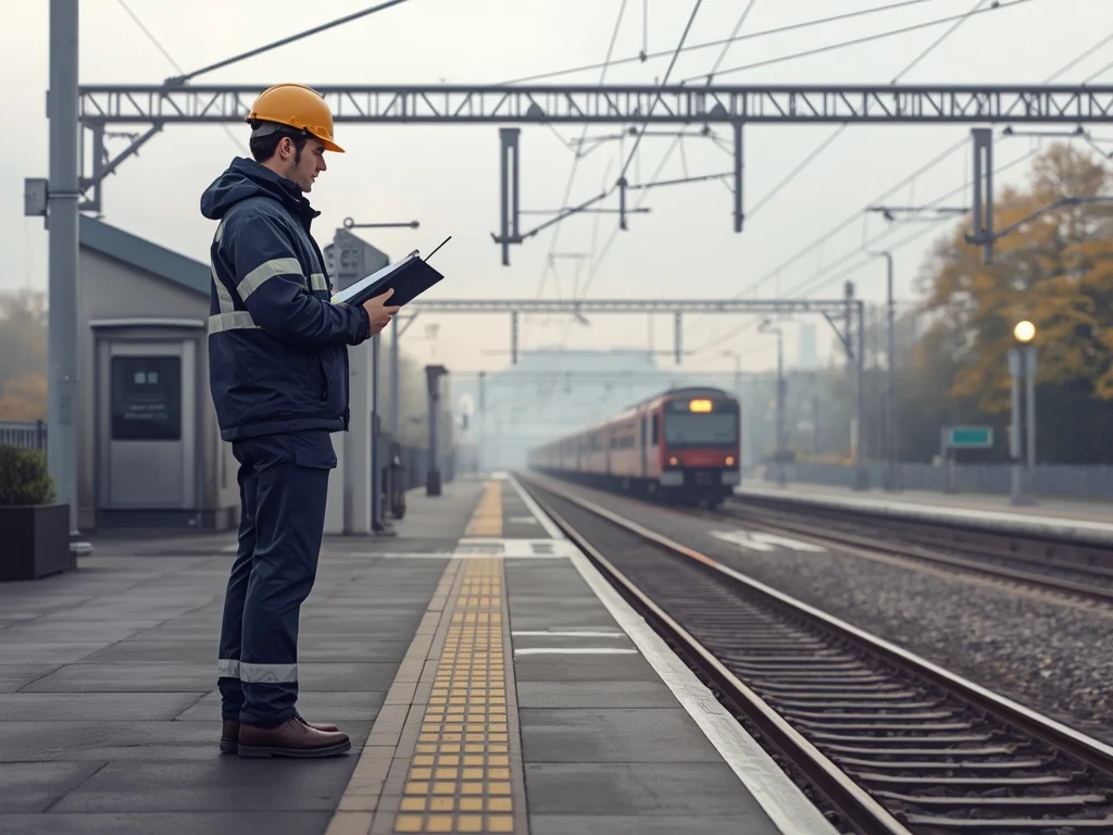 Obrazek poglądowy: Technik transportu kolejowego
