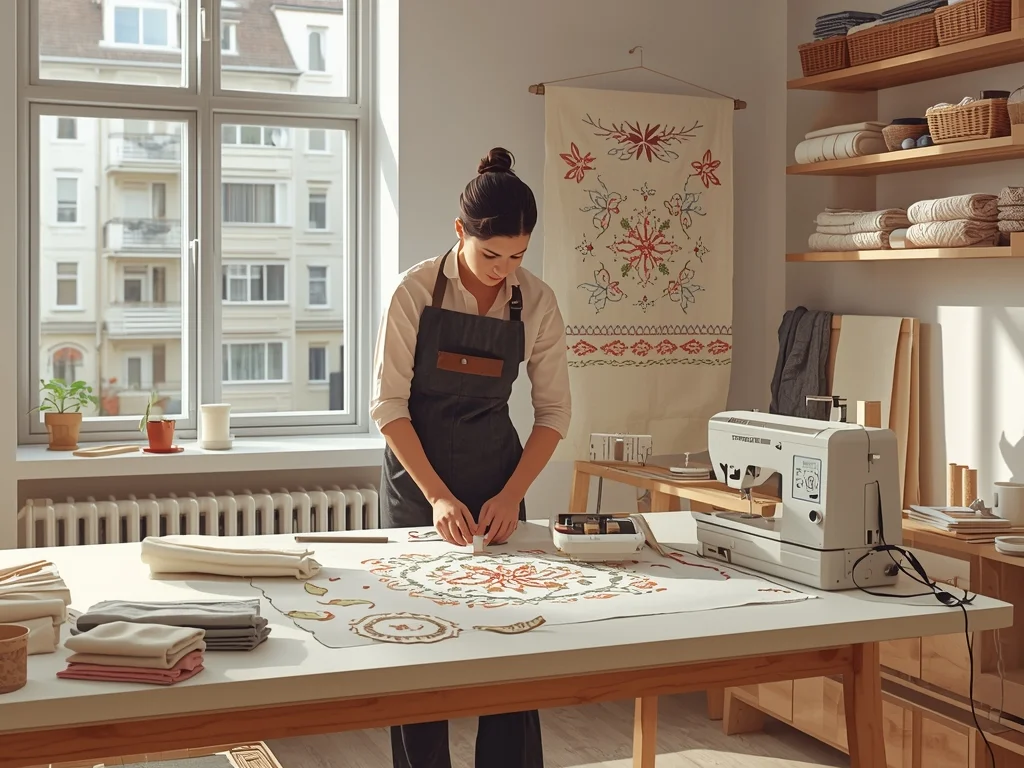 Obrazek poglądowy: Technik włókienniczych wyrobów dekoracyjnych