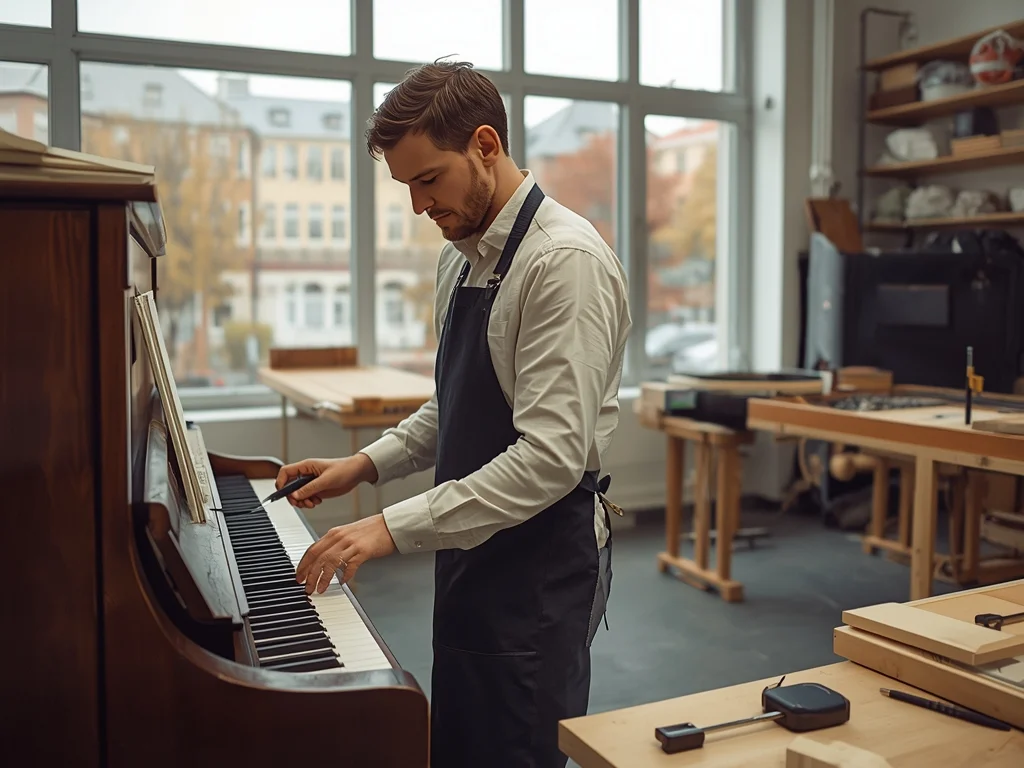 Technik budowy fortepianów i pianin