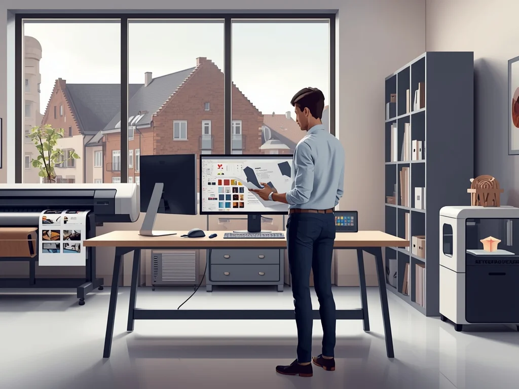 Obrazek poglądowy: Technik grafiki i poligrafii cyfrowej