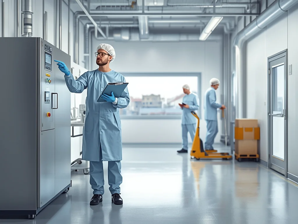 Mistrz produkcji w przemyśle farmaceutycznym