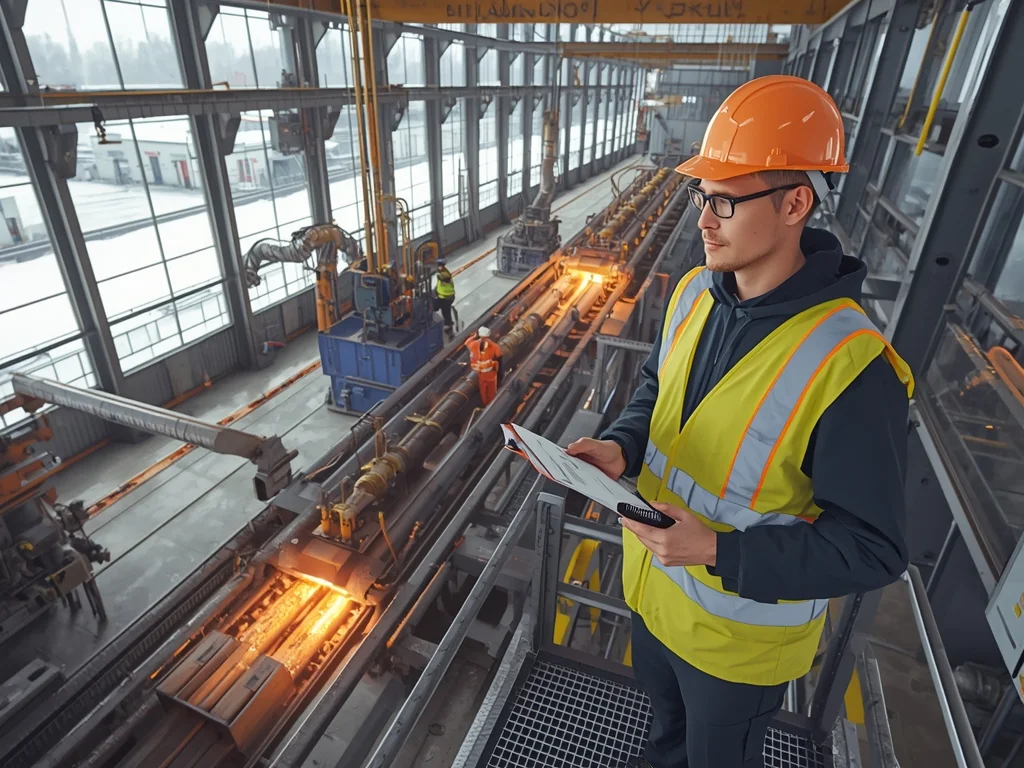 Mistrz produkcji w przemyśle metalurgicznym