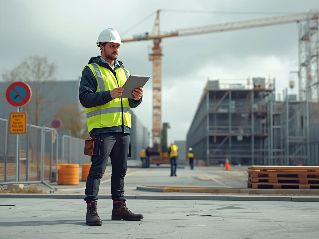 Mistrz produkcji w budownictwie przemysłowym