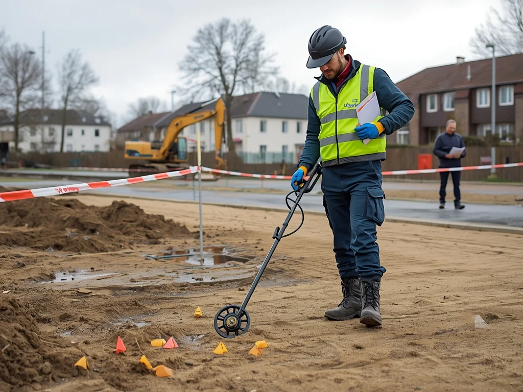 Pracownik oczyszczania terenu z materiałów wybuchowych i niebezpiecznych