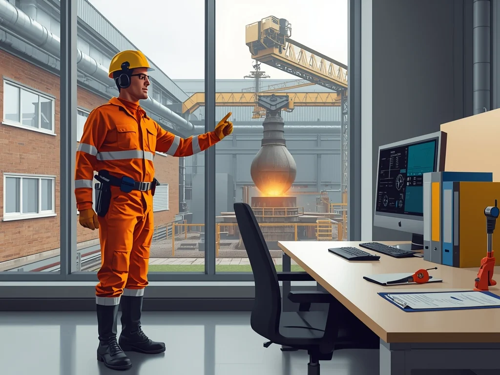 Kontroler (sterowniczy) urządzeń odlewniczych