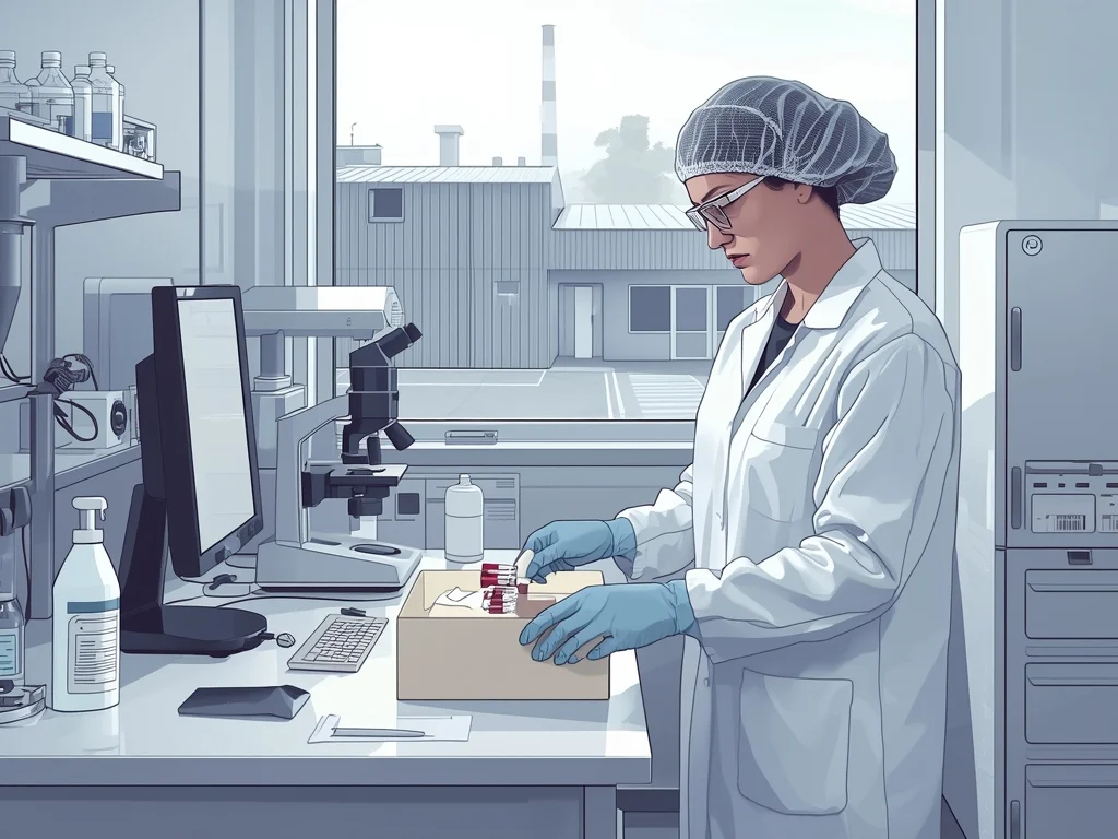 Laborant w hodowli zwierząt