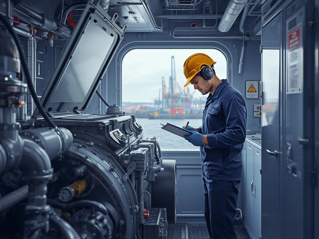 Obrazek poglądowy: Technik mechanik okrętowy