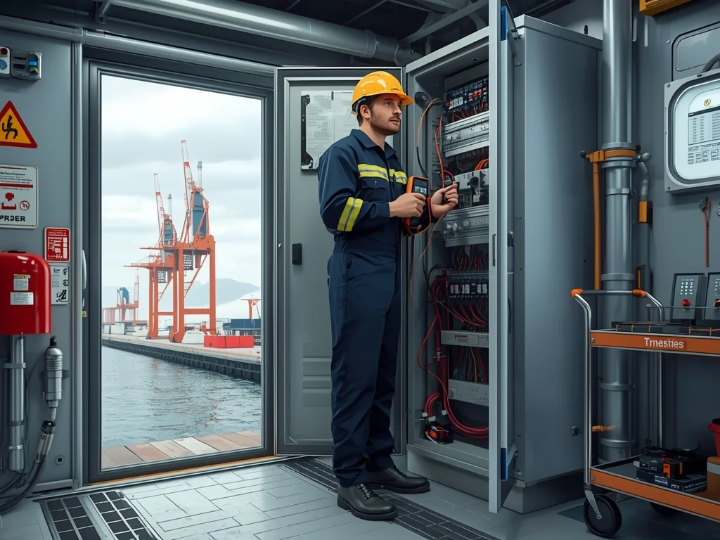 Technik elektroautomatyki okrętowej