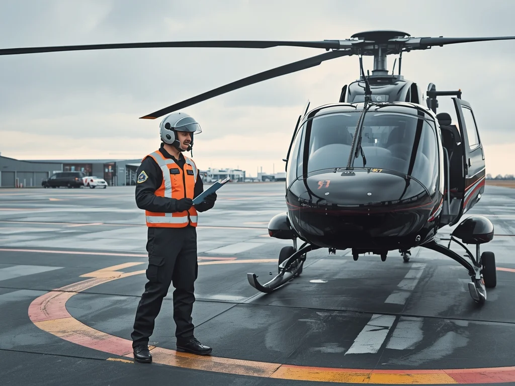 Pilot śmigłowcowy zawodowy / liniowy