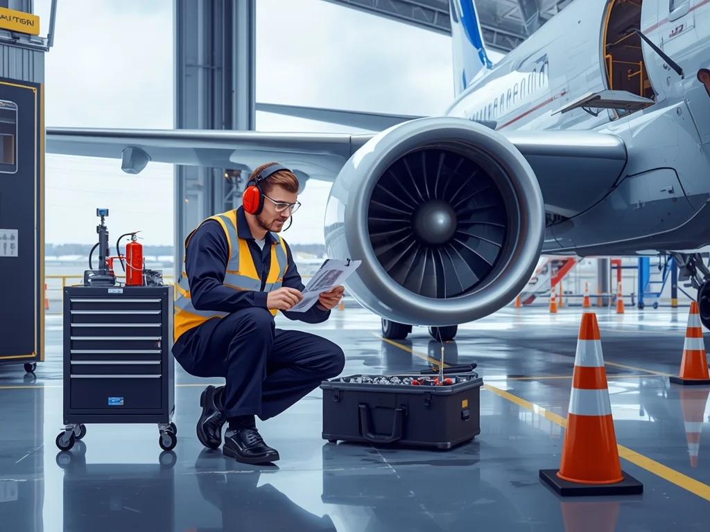 Technik mechanik lotniczy