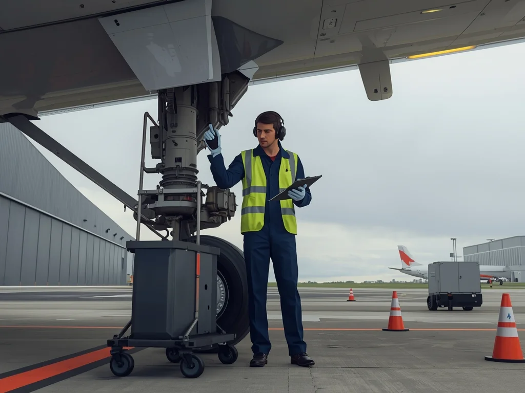 Mechanik lotniczy obsługi technicznej