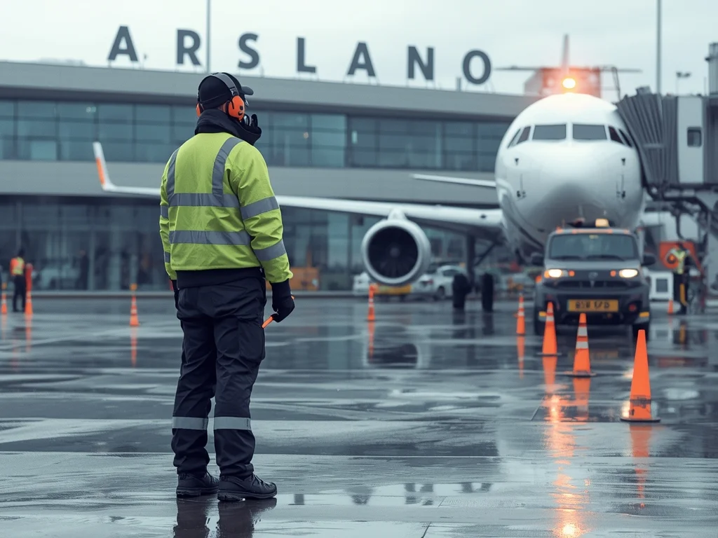 Technik lotniskowych służb operacyjnych