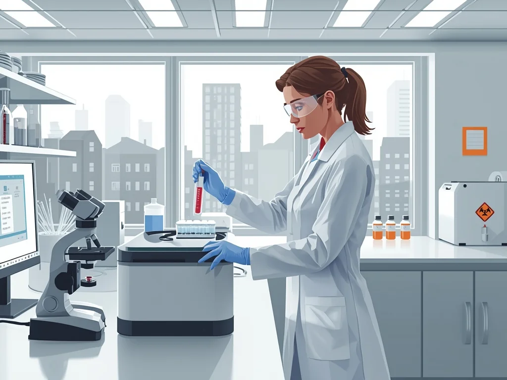 Obrazek poglądowy: Laborant weterynaryjny