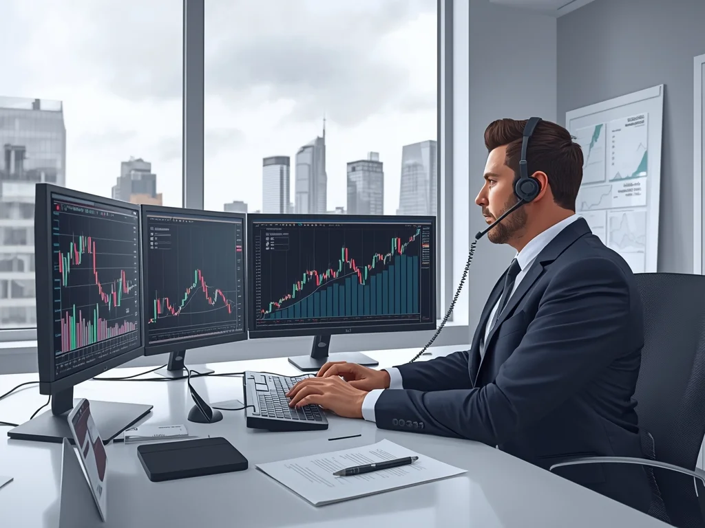 Obrazek poglądowy: Makler giełd towarowych